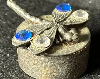 Dragonfly Jeweled Trinket Box