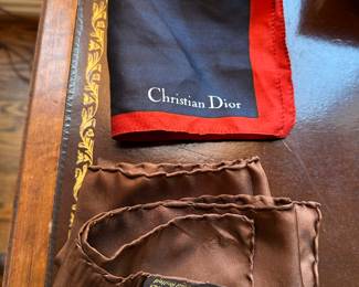 Christian Dior Silk Scarf & Imperial Silk Scarf
