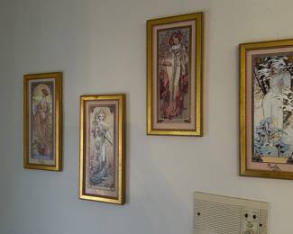 4 Season set Goebel Artis Orbis Prints