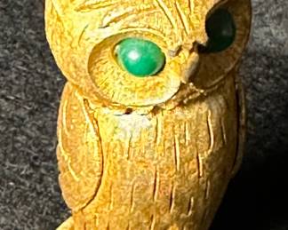Vintage Florenza Owl FIGURAL Cigarette Lighter