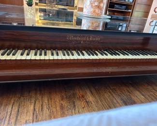 Antique Woodward & Brown Square Grand Piano custom made coffee table. ☝&#127996; of a kind.