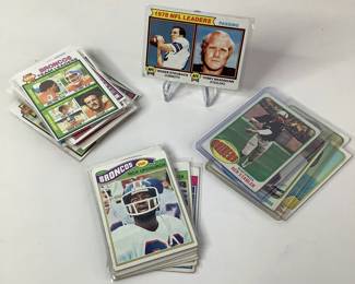 Vintage NFL Trading Cards