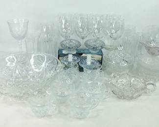 Assorted Glassware