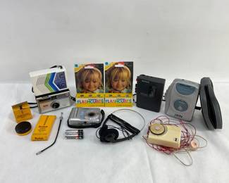 Vintage Cameras & Small Electronics