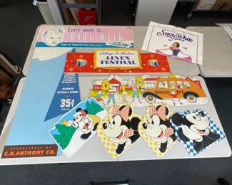 Vintage Signs & Disney Themed Items