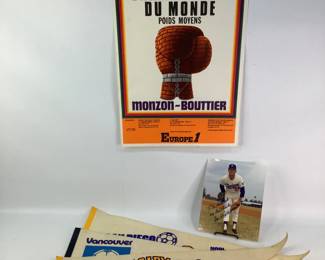 Vintage Sports Collectibles