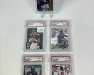PSA Graded NFL Trading Cards