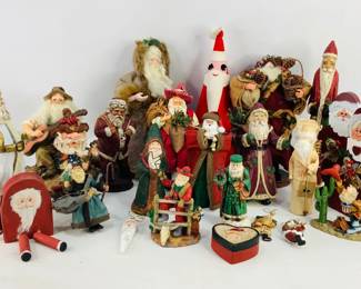 Collection Of Santa Clauses