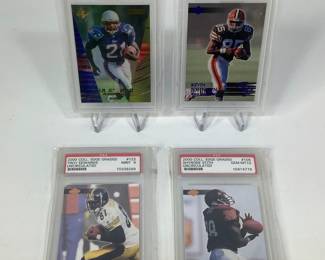 PSA Graded NFL Trading Cards