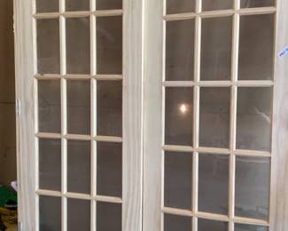 Unfinished doors 