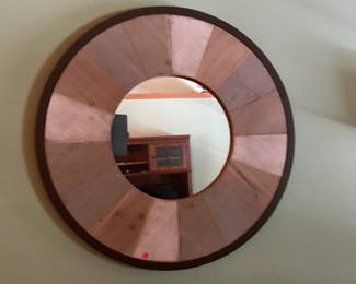 Wooden Mirror 