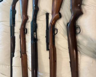 There maybe more guns.