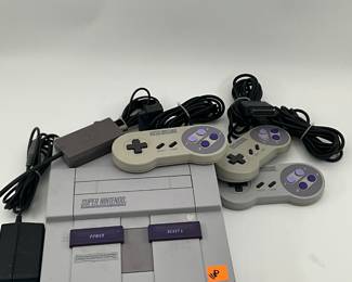 Super Nintendo 2 with 3 Controllers, Cables