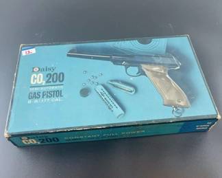 Vintage Daisy CO2 200 BB Gun Semi-Automatic Pistol