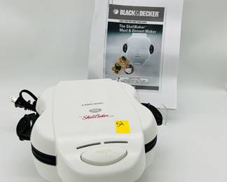 Black & Decker ShellBaker Meal & Dessert Maker