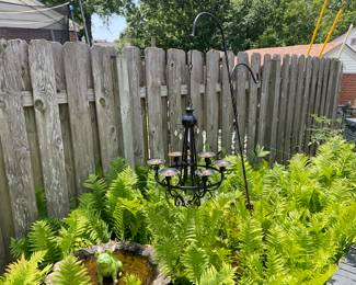 Garden chandelier