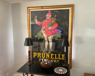 AUTHENTIC FRENCH ADVERTISING POSTE, PRINTED IN 1922. AMAZING COLORS