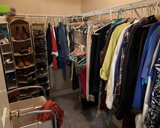 Women’s clothes size medium and shoes size 7