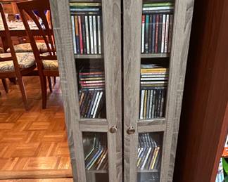 Media storage cabinet