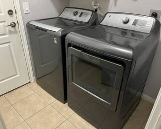 Washer and dryer (electric). 