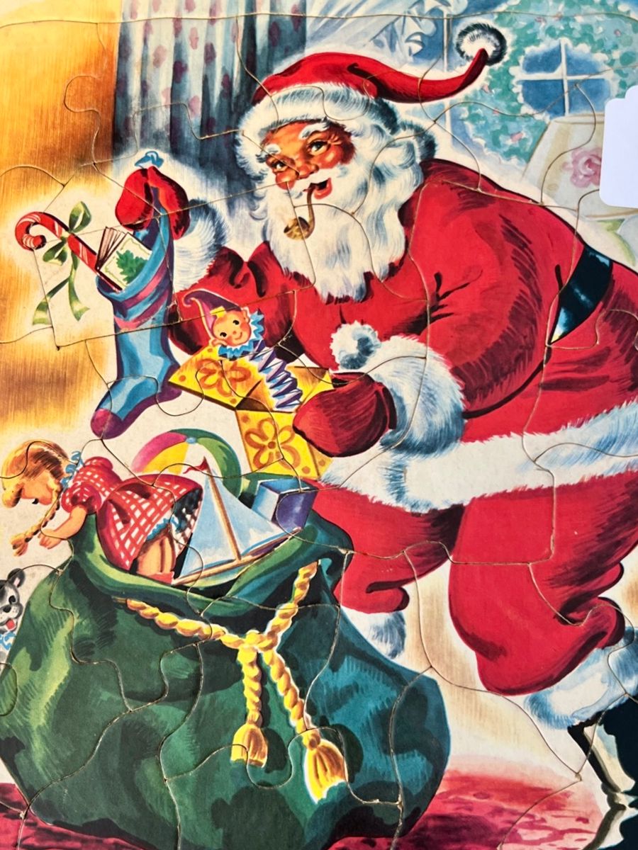 Vintage toys and Christmas.