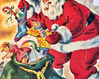 Vintage toys and Christmas. 