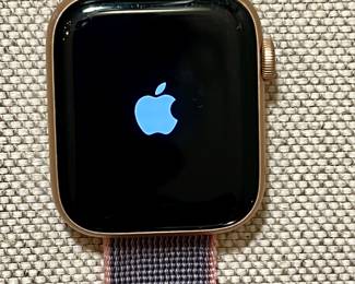 Apple Watch, charger and different band. It works. 