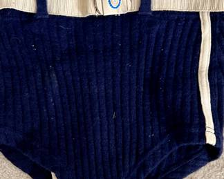  1920-30s men's vintage swim trunks.