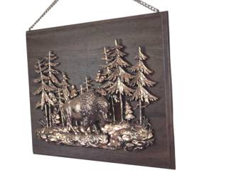 Vintage Bison decor