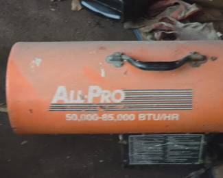 All-Pro 50,000 to 85,000 BTU heater