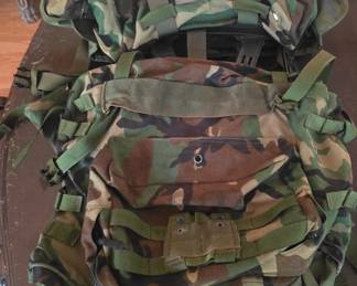 Camo backpack