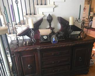 6 foot ornate buffet