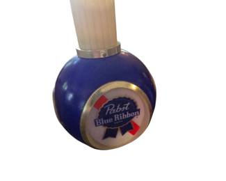 Vintage lighted Pabst advertising
