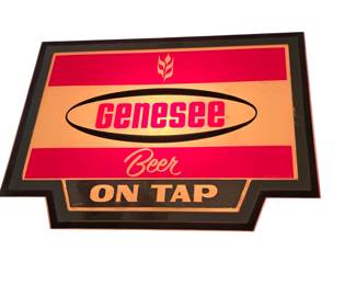 Vintage Genesee Beer advertising