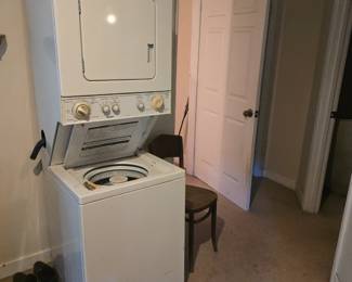 Stackable washer and dryer