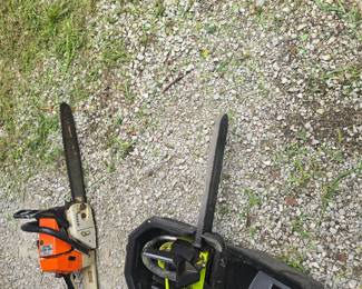 Stihl and Poulan Chainsaws