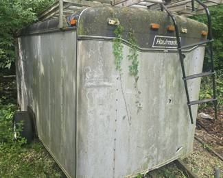 6X10 enclosed trailer no title