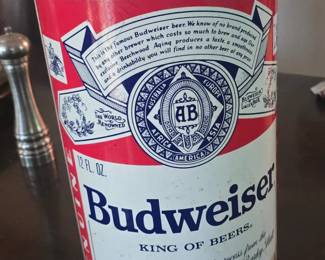 Budweiser plastic cooler