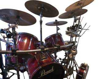 Pearl export series drum set