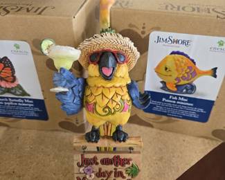 Jim Shore Margaritaville Parrot