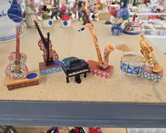 Jim Shore Band Instruments