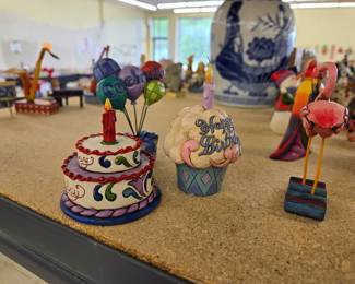 Jim Shore Happy Birthday Figurines