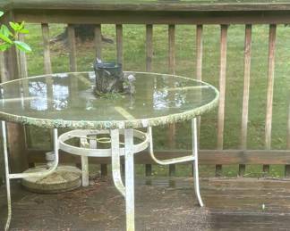 Patio table