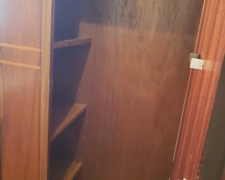 ARMOIRE INTERIOR WITH SHELVES
