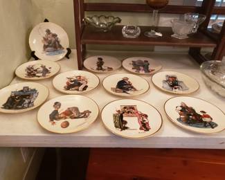 NORMAN ROCKWELL COLLECTOR PLATES