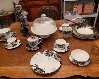 LENOX KATE SPADE CHINA , DOGWOOD POINT AND SPODE CHRISTINA PATTERN