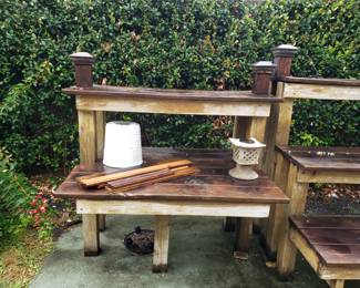 OUTDOOR PLANT STANDS