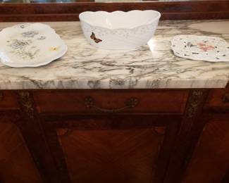 LENOX CHINA PIECES, BUTTERFLY MEADOW PATTERN