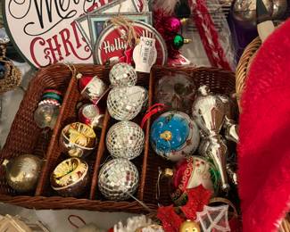 Vintage Christmas bulbs