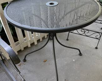 Metal Black Patio Tables